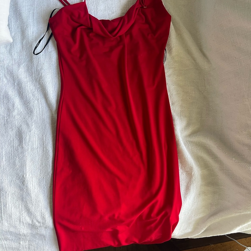 Forever 21 Vibrant Red Dress